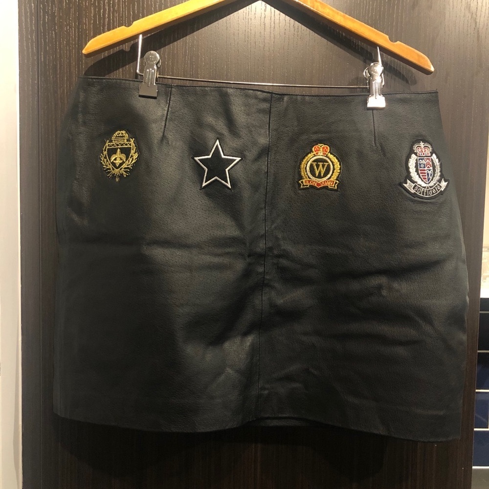 ASOS Leather Mini-Skirt